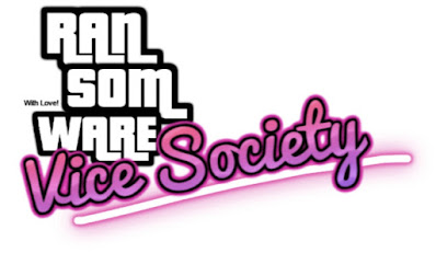 New Vice Society ransomware group logo.