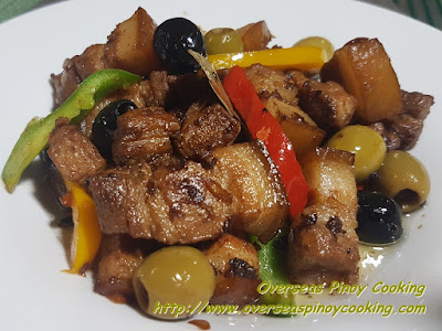 Pork Adobo in Olives Oil