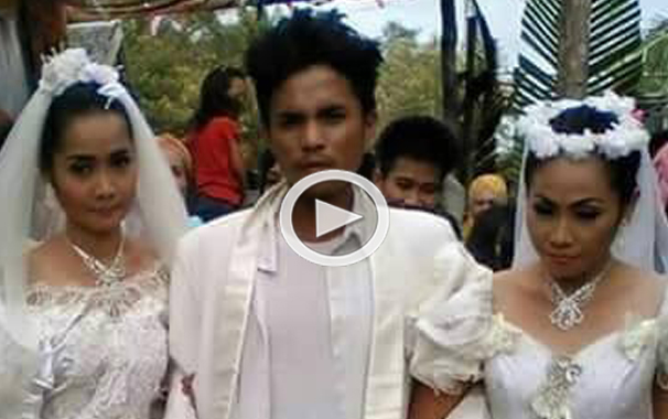 Bantu Sebarkan!!! Lelaki Ini Di Paksa Menikah 2 Gadis Secara Serentak, Alasannya Sangat Mengejutkan