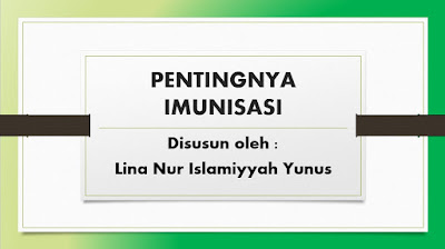 pentingnya imunisasi