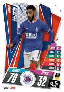 Topps Match Attax 2020-2021 Rangers FC Set