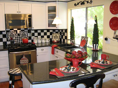 modern vintage kitchen christmas ideas