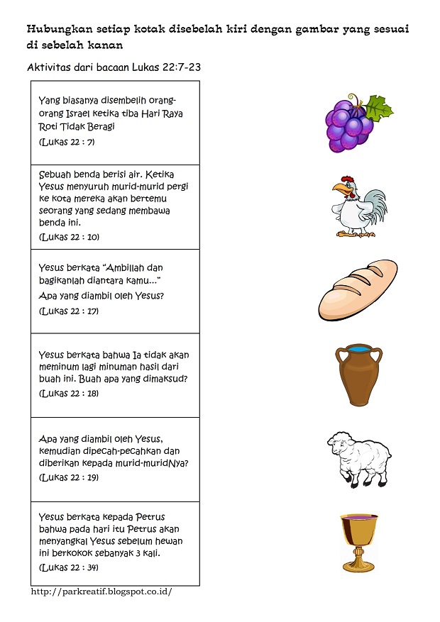 Sekolah Minggu Kreatif: March 2016