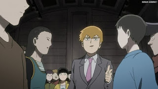 モブサイコ100アニメ 2期4話 霊幻新隆 れいげん Reigen Arataka CV.櫻井孝宏 | Mob Psycho 100 Episode 16