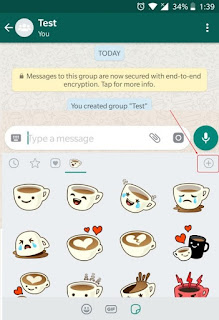  Anda kini sanggup mengirim stiker ke pengguna WhatsApp lainnya Teknik Mengirim Stiker Di WhatsApp