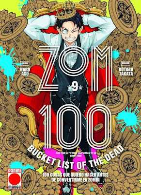 Reseña de ZOM 100 de Haro Aso y Kotaro Takata vols. 8 y 9, Panini Comics.