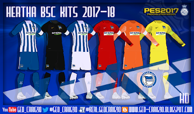 PES 2017 Kitpack BundesLiga 2017-18 HD by Geo_Craig90