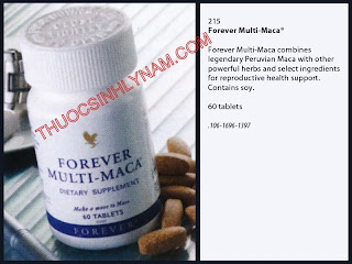 Thuốc tăng kích thước Forever Multi Maca