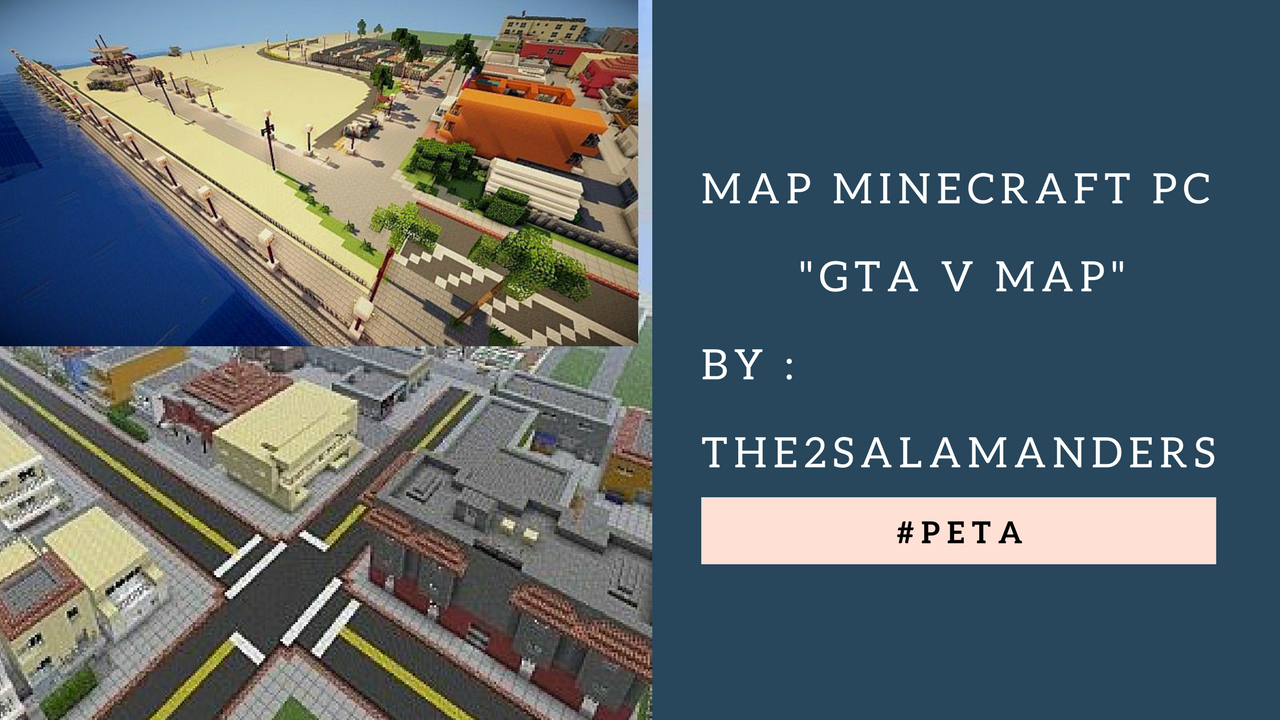 Keren MAP GTA V Di Minecraft PC - MINECRAFT GAME