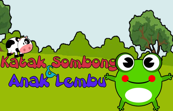 Contoh Cerita Bergambar : Dongeng Anak - Anak Katak Sombong dengan Anak Lembu - Salah satu contoh cerita bergambar yang sudah mendunia dan mempunyai banyak penggemar yaitu komik.