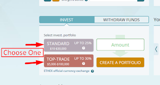 Choose One | Best Place To Investment Your Money Online | Ethtrade