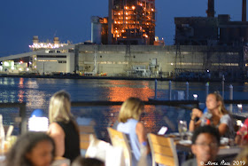 Boca Oyster Bar at night