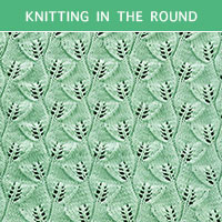 Eyelet Lace 70 -Knitting in the round