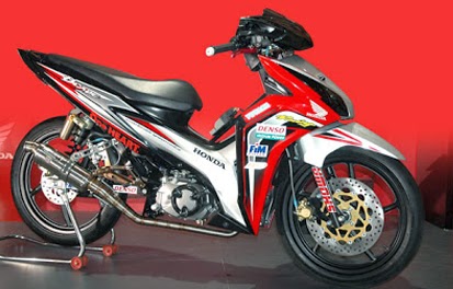 Modifikasi Motor Honda Blade