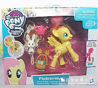 Fluttershy Flower Picking Action Play-Pack Brushable Reboot Series Re-Release