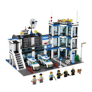 Lego 7498 police station play set toy