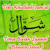 Teks Khutbah Jum'at Tema Bulan Syawal ( Bahasa Jawa )