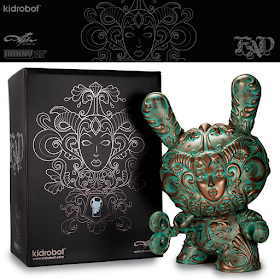 Kidrobot Exclusive “Patina” It's a F.A.D. 20” Dunny by J*RYU