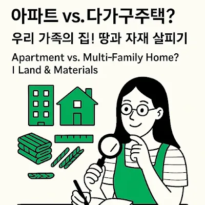 아파트와 다가구주택의 주택비교 분석