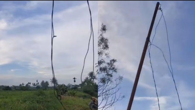 Tanggapan PLN, Heboh 4 Tiang Listrik dan 200 Meter Kabel Lenyap Disikat Maling di Medan Tuntungan