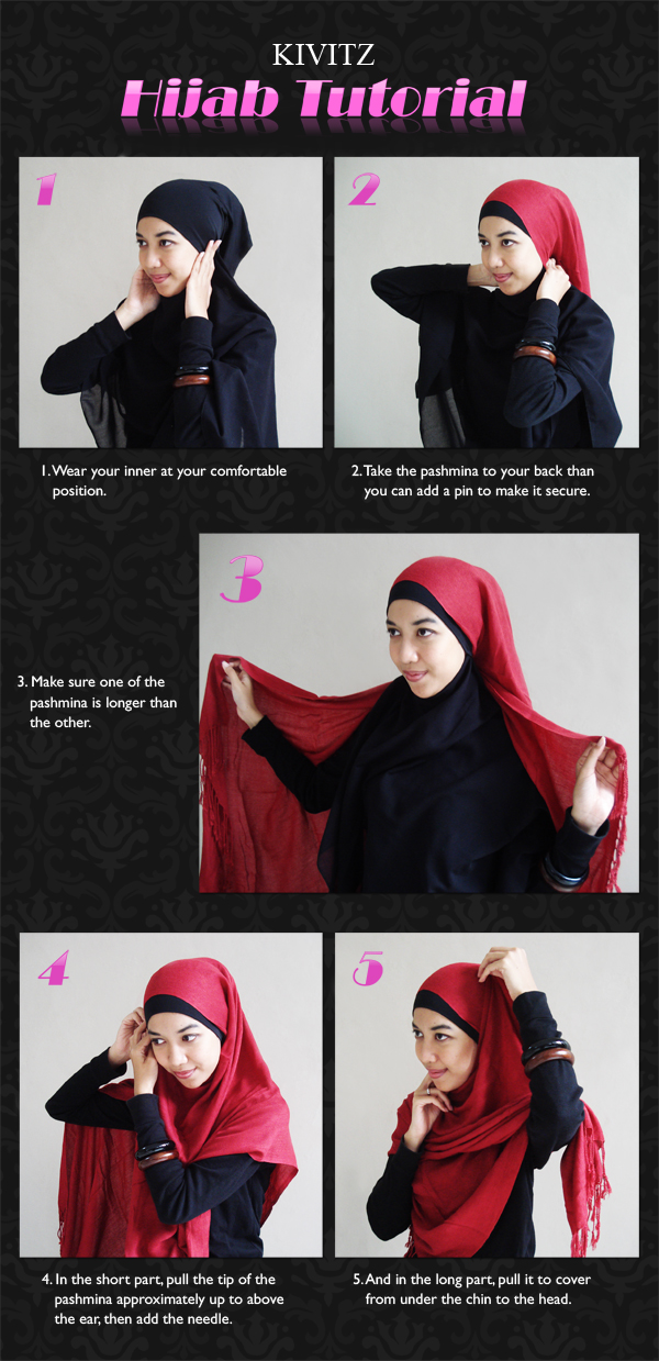 Hijabers Tutorial Sakinah : Cara Pakai Jilbab Ala Zaskia Adya Mecca