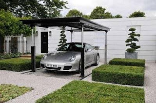 modern luxury car garage hydraulic power design