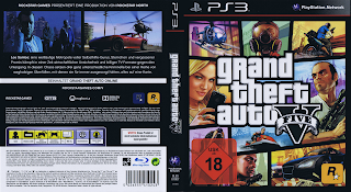 Grand Theft Auto V PS3 Cover Deutsch