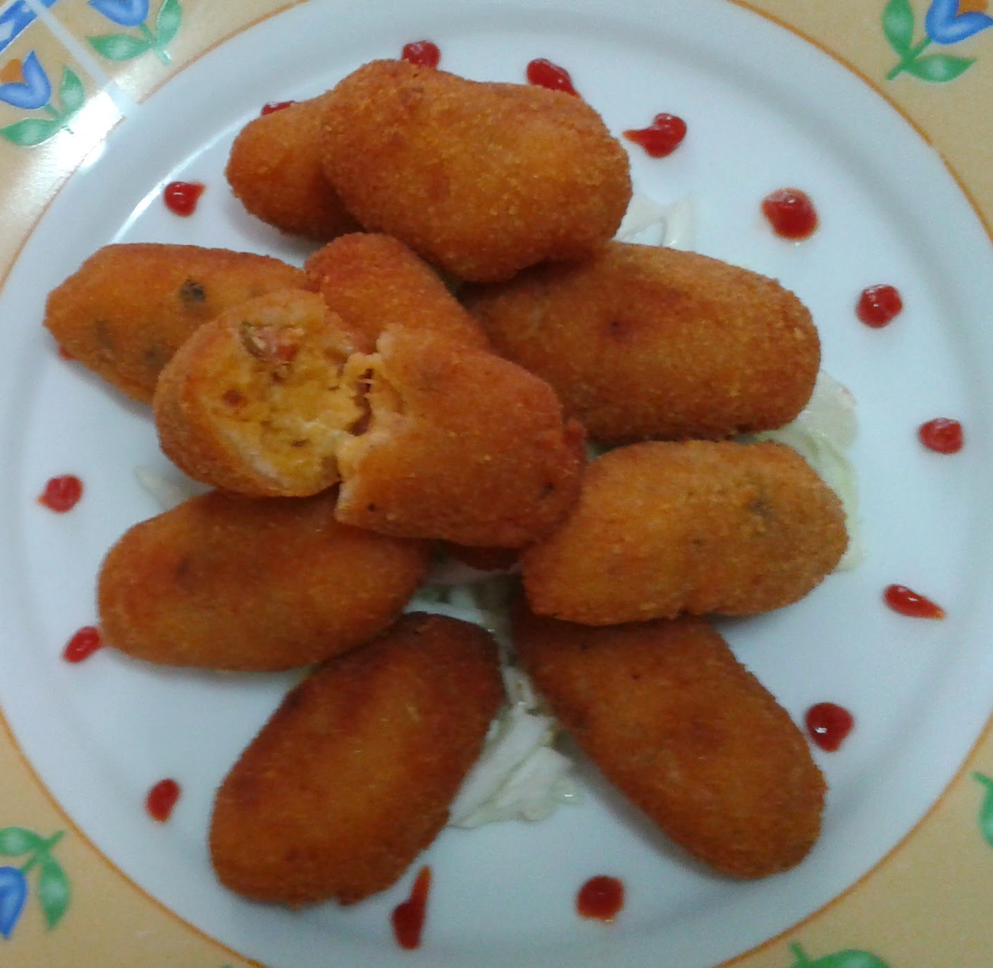 CROQUETAS DE CHORIZO