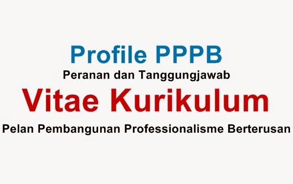 Contoh Vitae Kurikulum PPPB Profile Pelan Pembangunan Professionalisme ...