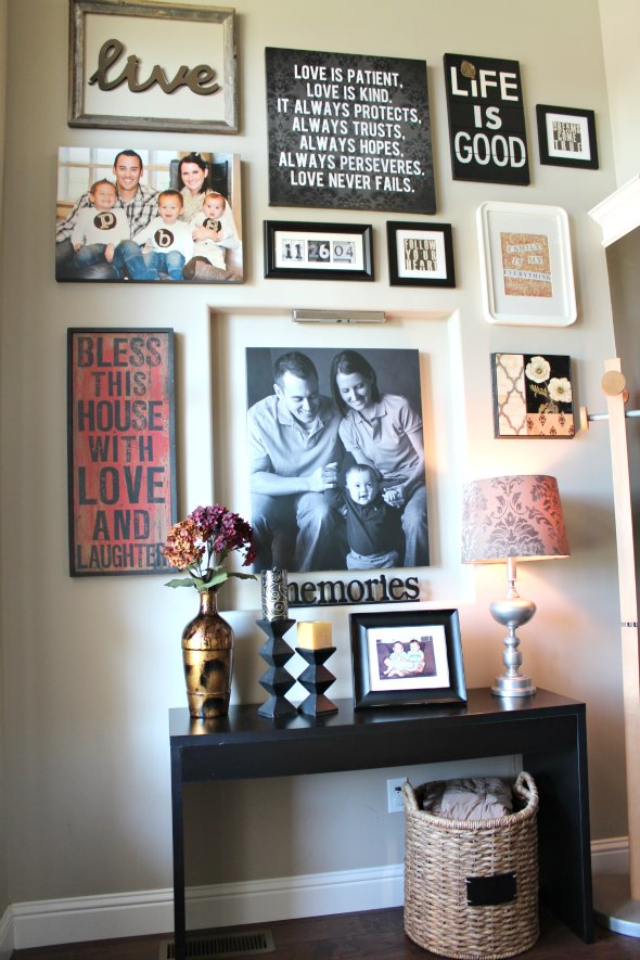 Designing a Gallery Wall  Pinspiration The Love Nerds