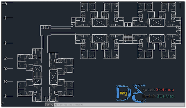 Urban solutions miraculous neighborhood in AutoCAD  