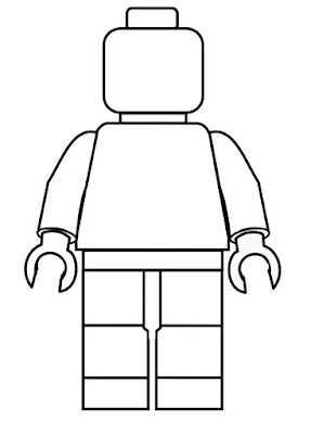 Desenhos da Lego para Colorir e Imprimir