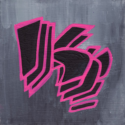 Graffiti K in the Alphabet Letters Collection Design by Guardian