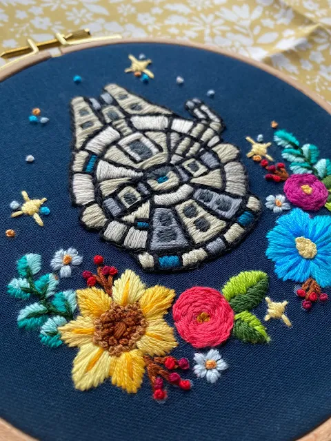 Star Wars Floral Pattern