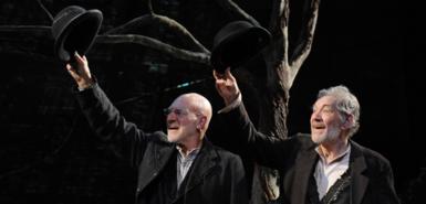 Patrick Stewart and Ian McKellen in Samuel Beckett's 'Waiting for Godot' 2009