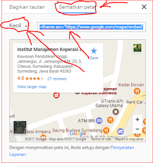 Tutorial memasang google maps pada postingan di blogspot terbaru 2017