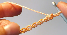 Slip Stitch Tutorial - chains