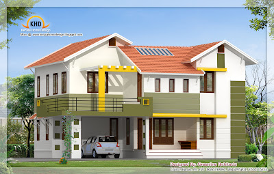 Contemporary Villa design - 226 Sq m (2430 Sq. Ft) - December 2011