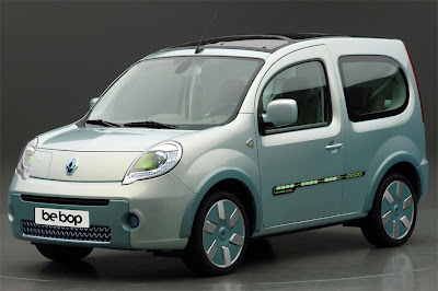 Renault Kangoo be bop ZE Electric Car