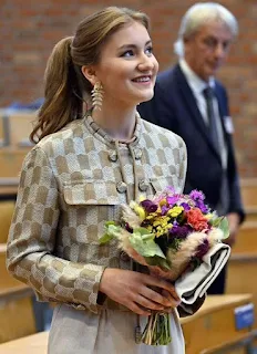 Princess Elisabeth of Belgium opens new 3D printing lab