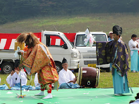 Rural harvest festival in Kyushu