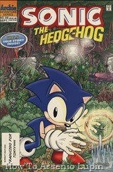 Actualización 22/03/2018: Numero 38 por Tonyv444 para The Tails Archive. "El resurgimiento de Robotropolis, La Caida de Sonic, con guión de Kent Taylor, lápices de Manny Galan y tintas de Phil Sheehy; Una confluencia de circunstancias amortigua la velocidad de Sonic; Él y los Freedom Fighters van en busca de los Magic Rings para restaurar su velocidad, pero caen en las manos de los Swatbots del Dr. Robotnik, lo que obliga a Sonic a tener que elegir entre salvar a sus amigos o restaurar su velocidad. Hora de dormir con Tails, con guión de Mike Kanterovich y Ken Penders, lápices de Ken Penders, tintas de Jon D'Agostino; Para entretener a un convaleciente Sonic, Tails le lee una historia del fan cómic cómico que escribió, una historia que suena sospechosamente como el origen de los Cuatro Fantásticos y su batalla contra Galactus, pero con Sonic y los Freedom Fighters como protagonistas.