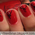 OPI Friar, Friar, Pants on Fire! + Nail stamping nero