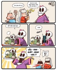 Mâm ngủ quả "sáng tạo" năm nay 🤣