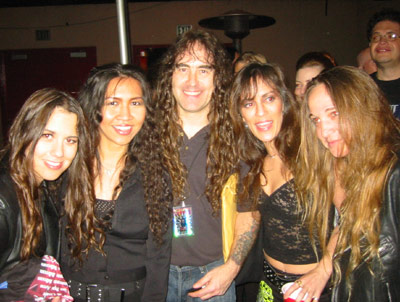 The Iron Maidens with Steve Harris 2004