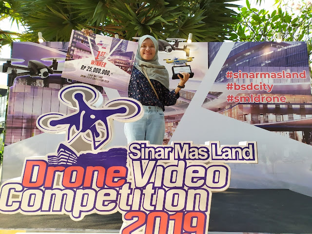 Dapat 25 Juta Lomba Drone Sinarmas BSD City 2019 