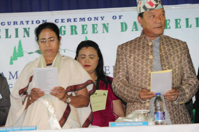 Mamata's balancing act in hills - anounces Bhutia board, drops cases against GJM