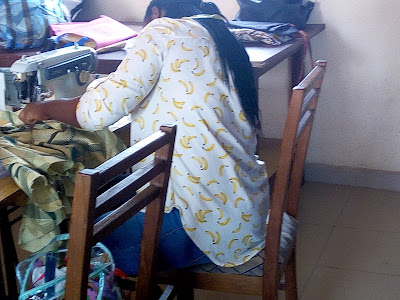 Student Sewing