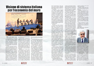 MAGGIO 2022 PAG. 12 - Visione di sistema italiana per l’economia del mare