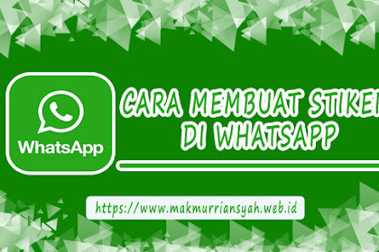 Cara Membuat Stiker Di WA